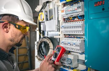 man-electrical-technician-working-switchboard-with-fuses man-electrical-technician-working-switchboard-with-fuses